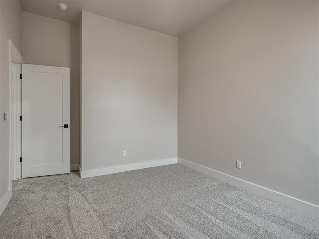 empty room with light carpet