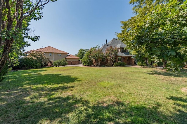 12308 Bywater Rd, Oklahoma City, OK 73170 - view of grassy yard