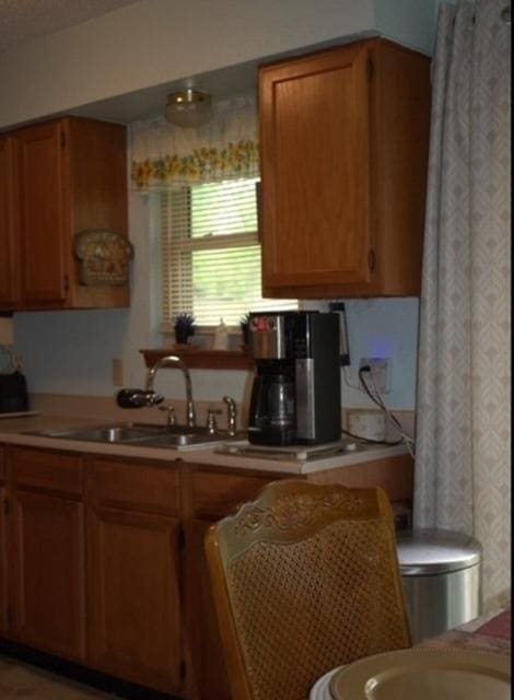 kitchen featuring sink