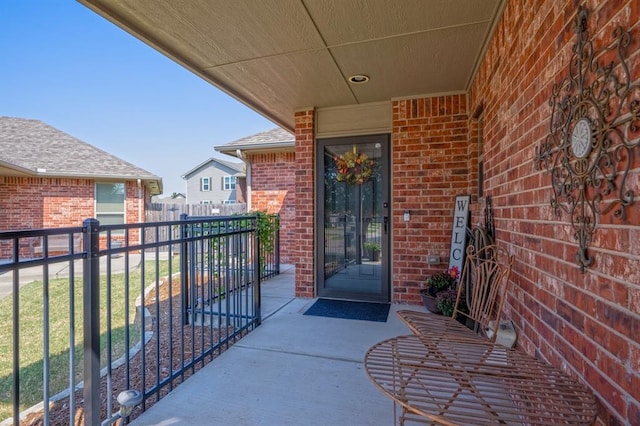 view of entrance to property