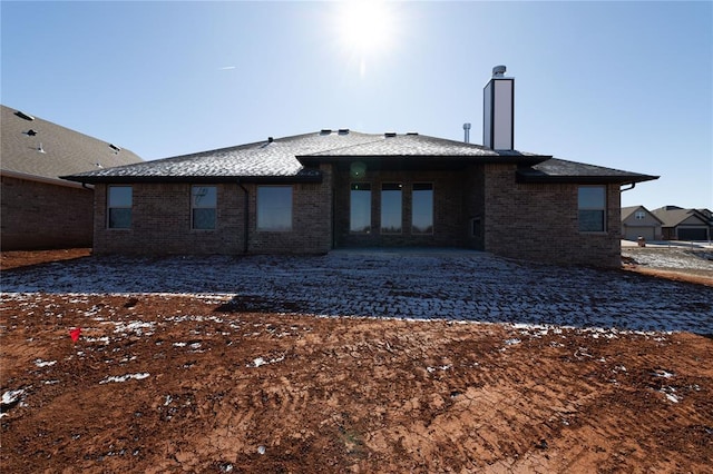 view of rear view of house