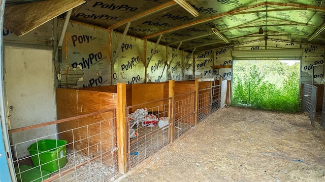 view of stable