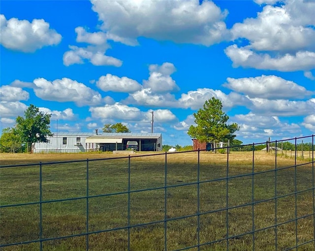 11322 Ns 3500th Rd, Prague, OK 74864 - view of yard featuring a carport