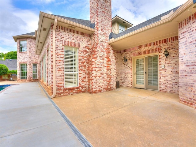 exterior space featuring a patio area