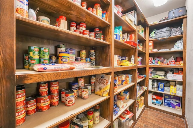 view of pantry