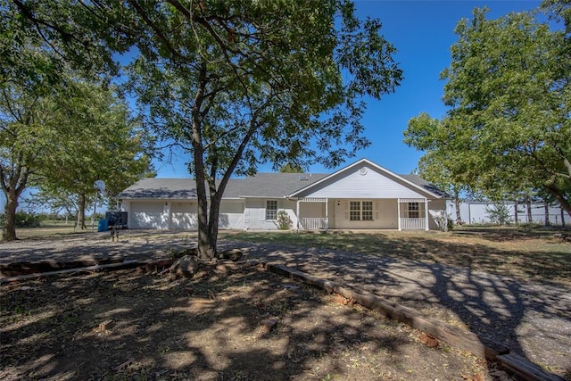 view of ranch-style house