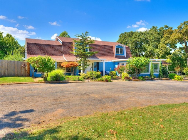 view of cape cod-style house