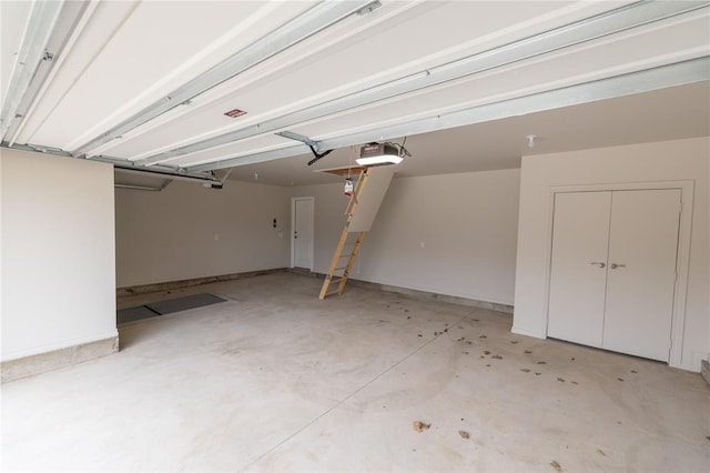 14109 Birch Ln, Edmond, OK 73049 - garage with a garage door opener