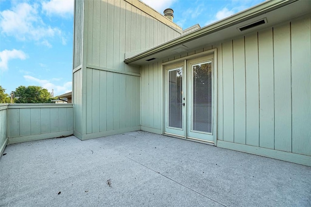 exterior space with a patio area