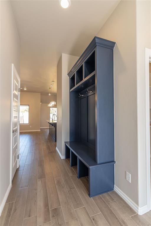 view of mudroom