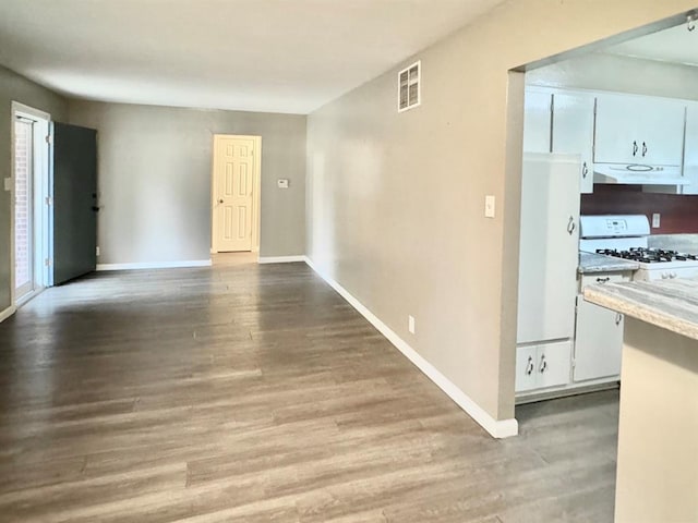 interior space with light wood-type flooring