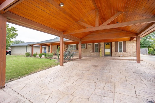 view of patio / terrace