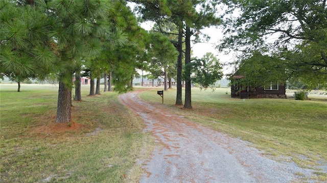 view of road