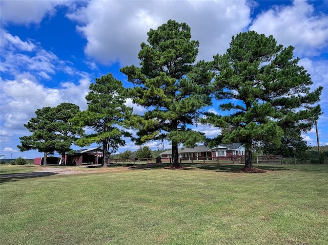 view of yard