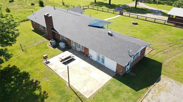 1345 State Highway 1, Hartshorne, OK 74547 - view from above of property