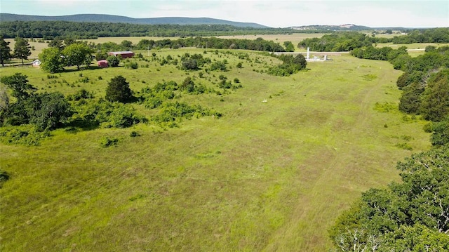 1345 State Highway 1, Hartshorne, OK 74547 - overview of rural landscape with a mountain backdrop