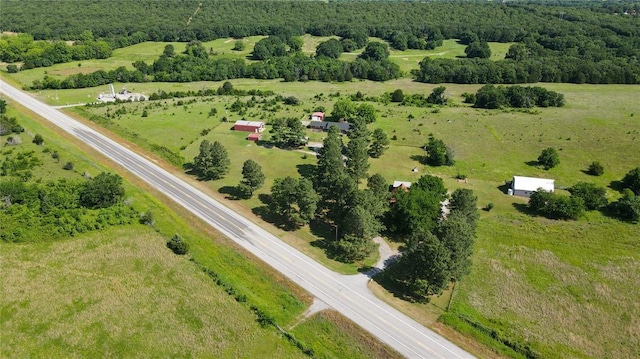 1345 State Highway 1, Hartshorne, OK 74547 - overview of rural landscape
