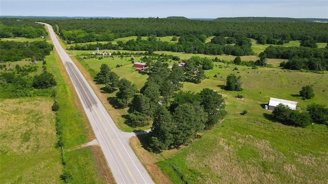 1345 State Highway 1, Hartshorne, OK 74547 - overview of rural landscape