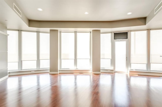 interior space featuring light hardwood / wood-style floors