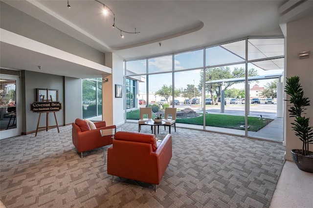 view of community lobby