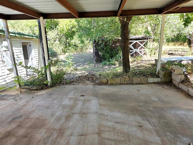 view of patio