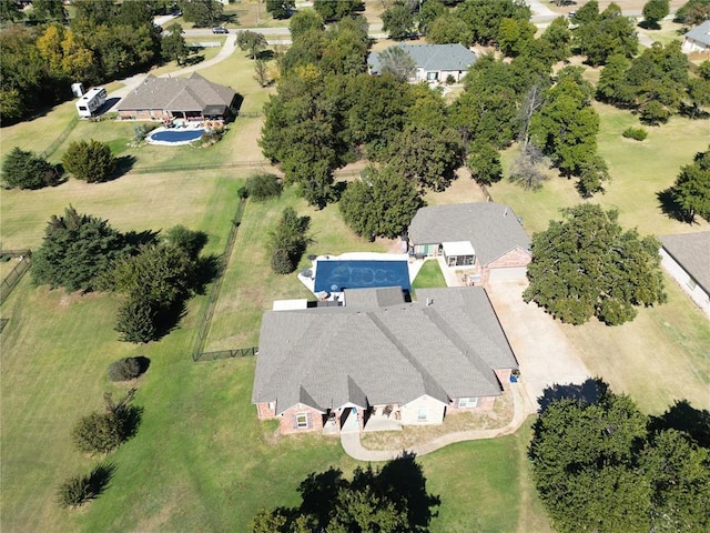 16355 Cobblestone Cir, Choctaw, OK 73020 - aerial view of property's location
