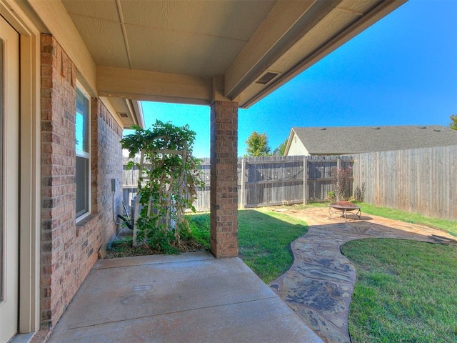 view of patio / terrace