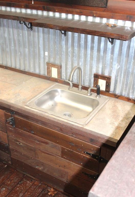 kitchen featuring sink