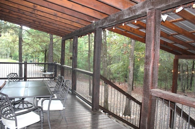 view of deck