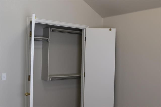 view of closet