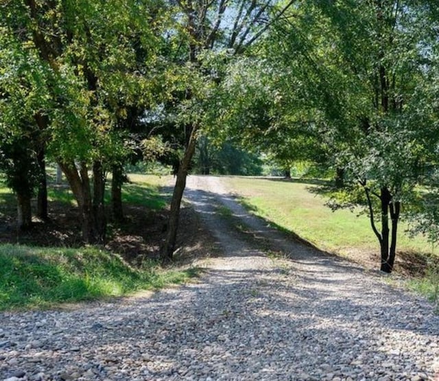 view of road