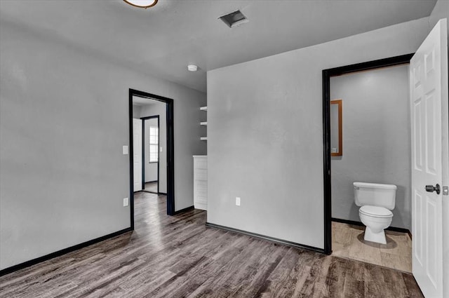 interior space featuring light hardwood / wood-style flooring