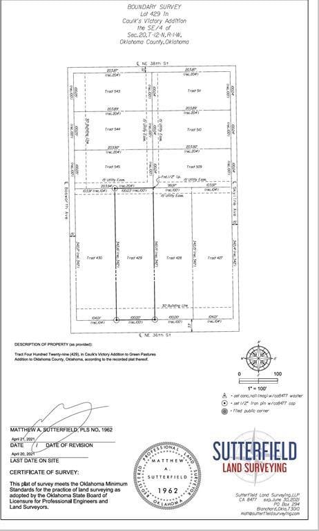 NE 36th St, Oklahoma City OK, 73084 land for sale