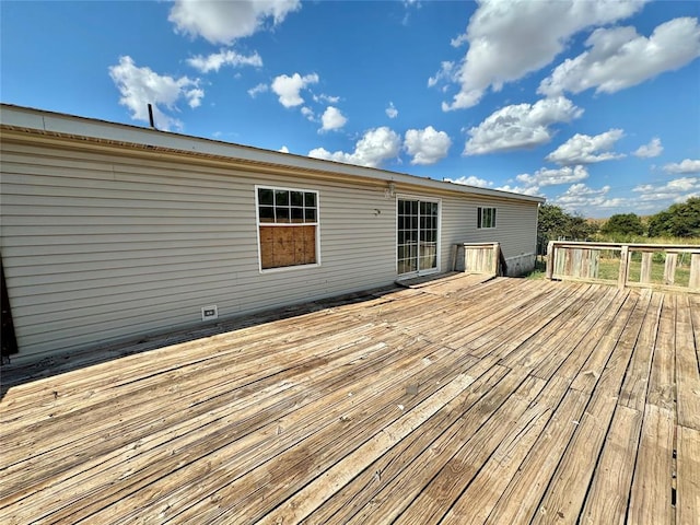 view of deck