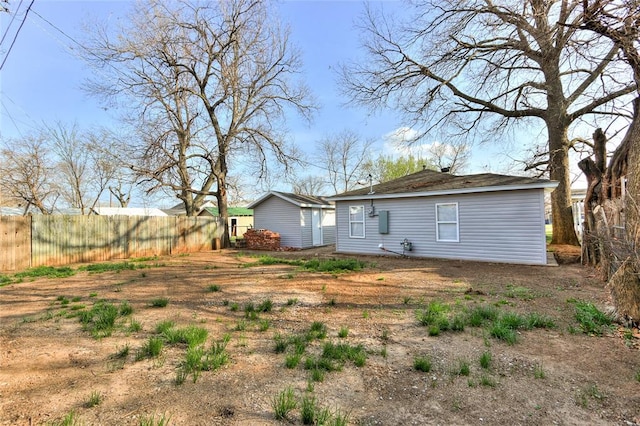 view of back of house