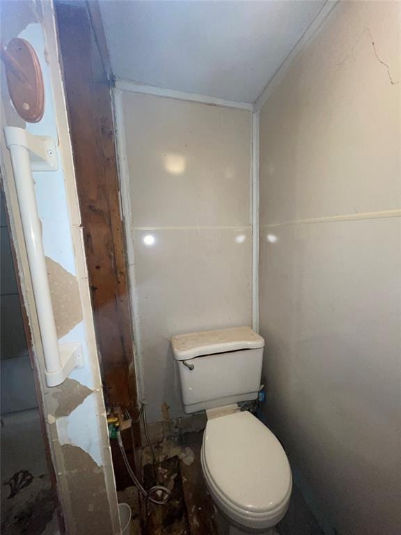 bathroom with toilet