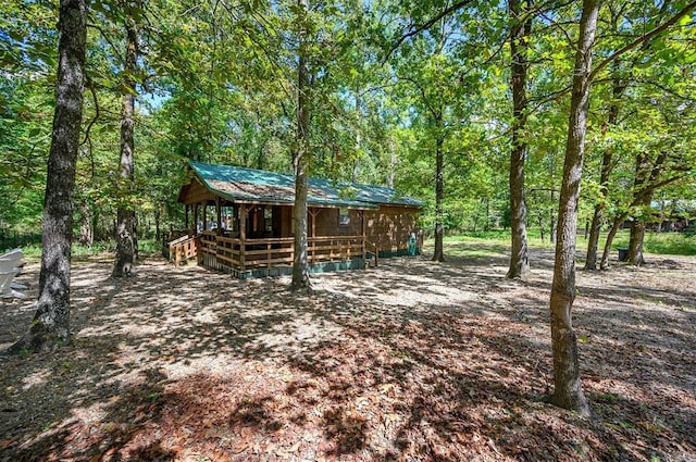 183 Pine Meadow Ln, Broken Bow, OK 74728 - back of property