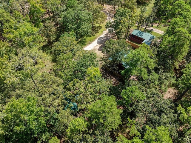183 Pine Meadow Ln, Broken Bow, OK 74728 - view of subject property featuring a heavily wooded area