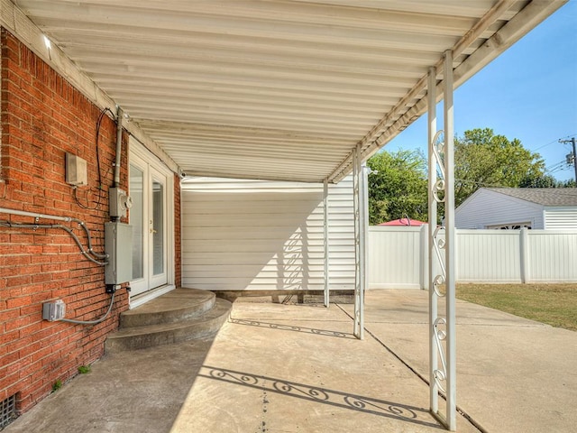 view of patio / terrace