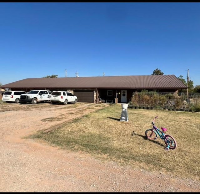 view of ranch-style house