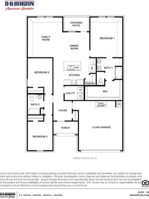 9017 NW 149th St, Yukon, OK 73099 - property floor plan
