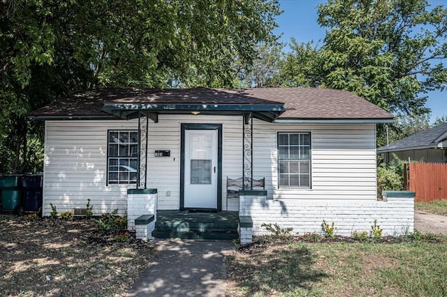 view of front of house