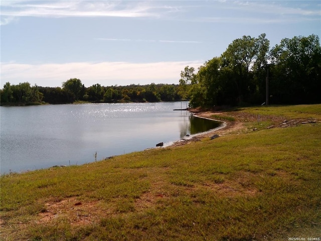 view of water feature