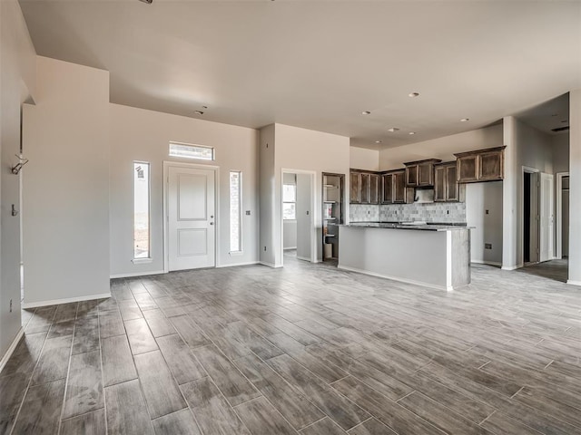 view of unfurnished living room