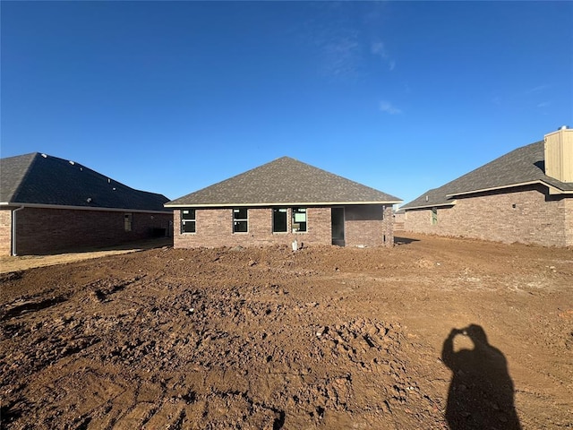 view of rear view of house