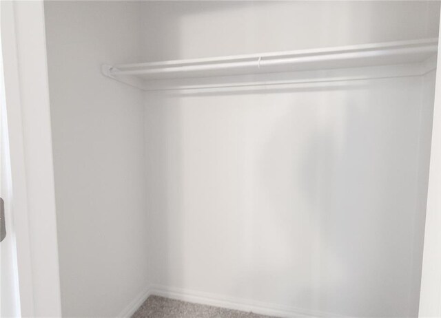 view of closet
