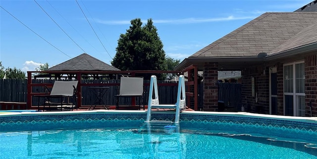 view of pool