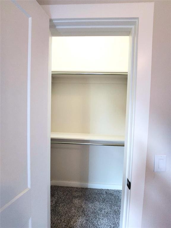 view of closet