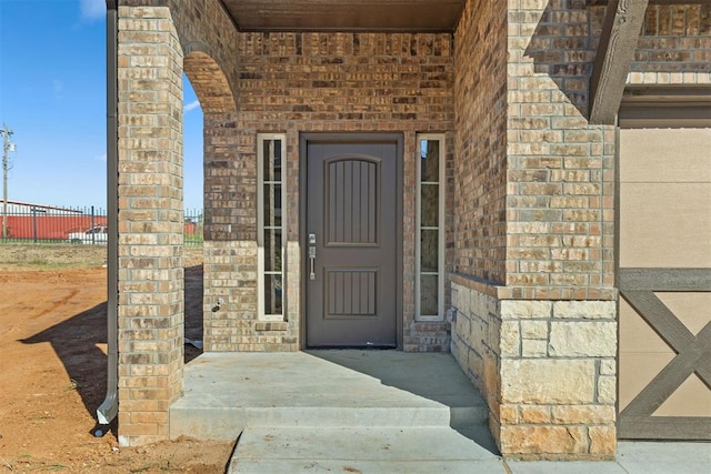 view of property entrance