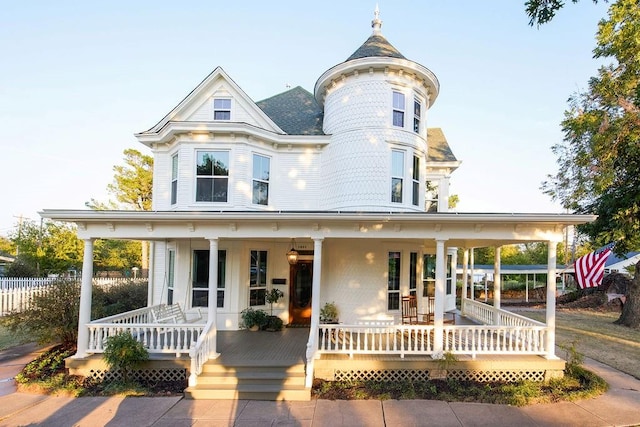 victorian home with a porch